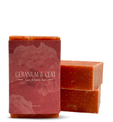 Geranium & Clay Soap