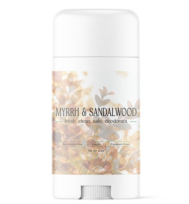 Myrrh & Sandalwood Deodorant